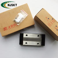 Coussinets de guidage linéaire ABBA avec couvercle et engrenage pour applications CNC/tournage, lubrifiés à la graisse, modèle BRD25LR