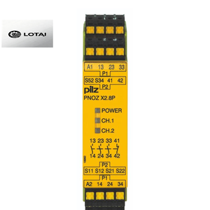 Relai Keamanan Pilz PNOZ X PNOZ X2.8P C 24VACDC 3n/o 1n/c - Product Image 1