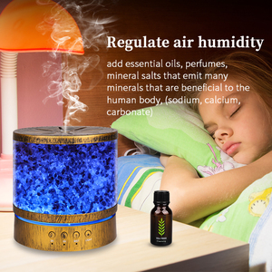 Máy Khuếch Tán Tinh Dầu Siêu Âm Chạy Điện Máy Khuếch Tán Hương Thơm Đèn Đá Muối Himalaya Tinh Dầu Sống Trẻ Trung - Product Image 4