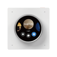 Pantalla de Control Central Tuya Smart Knob 2026, Panel Táctil Giratorio de 1.6 Pulgadas con 3 Relés, Interruptor de Luz Regulable, Pantalla Smart Knob R