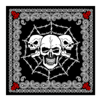 Écharpe carrée en polyester 100% personnalisée, streetwear tendance, bandana