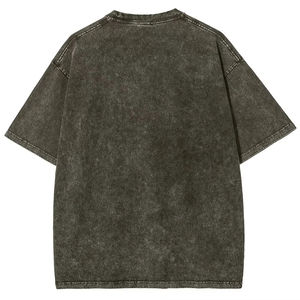 เสื้อยืดคอตตอน 100% สำหรับผู้ชาย แบบเรียบ ไม่มีลาย สกรีนโลโก้ได้ รับผลิตแบบ OEM/ODM ขายส่ง พร้อมสกรีนโลโก้ตามสั่ง - Product Image 5