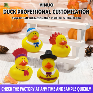 เป็ดยางสำหรับรถจี๊ป ขนาด 2 นิ้ว เป็ดลอยน้ำสำหรับของเล่นในอ่างอาบน้ำ ของชำร่วยงานปาร์ตี้ วันเกิด เวลาอาบน้ำ - Product Image 5