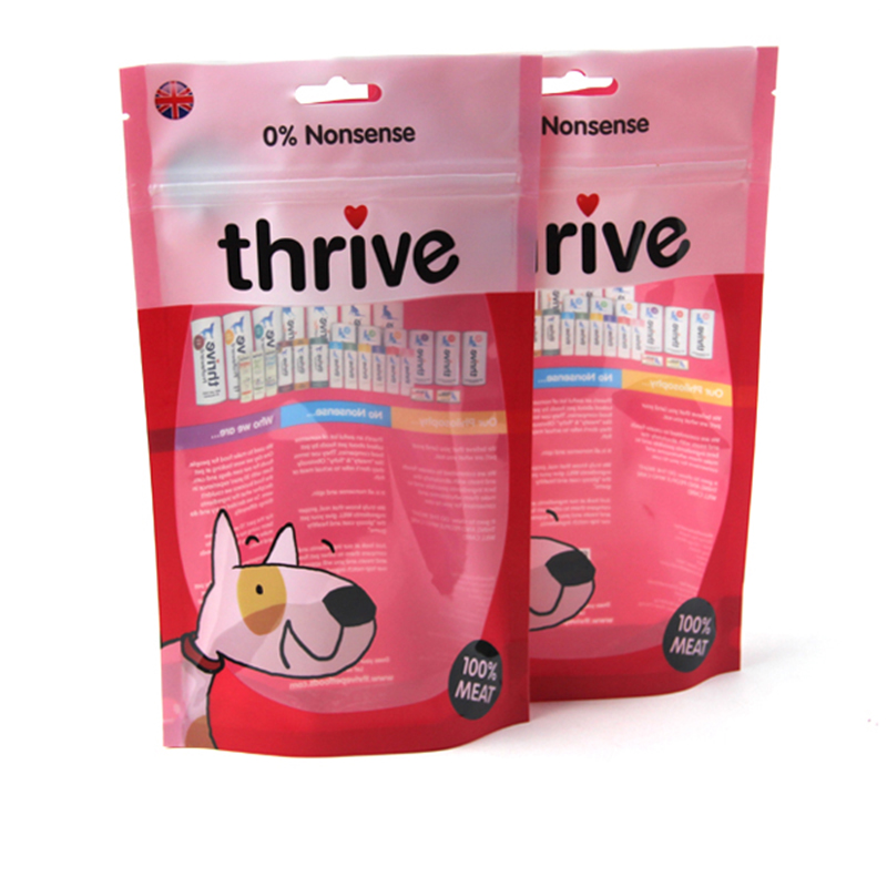 Factory custom flat bottom coffee snack stand up food mylar bag