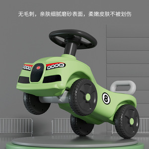 Patinete para niños - Coche de juguete de 4 ruedas para bebés de 1 a 3 años, antivuelco, con música y luces, coche pequeño para mantener el equilibrio, deslizante - Product Image 3