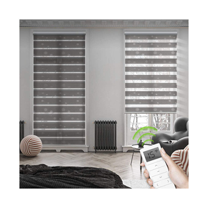 Projet motorisé Dexter accessoires embrayages 2m de large Casette <span class=keywords><strong>Rap</strong></span> fenêtre stores tissu zèbre - Product Image 2