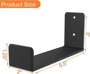 Porta Snowboard a muro da sci da parete Display da casa e Garage per lo Snowboard staffe per scaffali in acciaio solido - Product Image 2