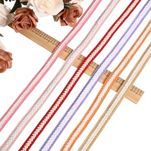 Accessoires <span class=keywords><strong>de</strong></span> garniture tissée <span class=keywords><strong>de</strong></span> style ethnique faits à la main avec <span class=keywords><strong>perles</strong></span> <span class=keywords><strong>de</strong></span> sequins en coquillage pour vêtements, vêtements d'intérieur, chapeaux, garniture en dentelle <span class=keywords><strong>de</strong></span> coton personnalisée - Product Image 2