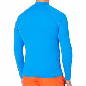 การบีบอัดสวมใส่ยามผื่นผู้ชายออกแบบโลโก้ของคุณเองระเหิดผู้ชายยามผื่นที่ทนทาน - Product Image 2