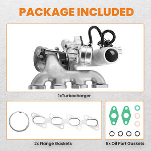 Turbocompresor 55565353 Compatible con Buick Encore 1.4L 140HP 2013-2021, Chevrolet Cruze 2011-2016 y <span class=keywords><strong>Opel</strong></span> Astra J 781504-0001 - Product Image 3