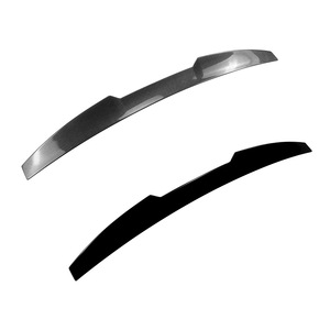 Bmw Rear Spoiler Blade Style Piano <b>Black</b> Carbon Fiber Texture ABS Material For 7 Series I7 G70 G73 2023+ - Product Image 5
