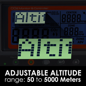 ตัวควบคุมคาร์บอนไดออกไซด์ในเรือนกระจก พร้อมเซ็นเซอร์ตรวจจับคาร์บอนไดออกไซด์ระยะไกล 4.5 เมตร ตรวจจับอัตโนมัติทั้งกลางวันและกลางคืน เหมาะสำหรับห้องปลูกพืช บ้าน และสำนักงาน - Product Image 5