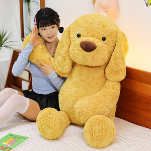 ตุ๊กตาสุ<span class=keywords><strong>น</strong></span>ัขโกลเด้<span class=keywords><strong>น</strong></span>รีทรีฟเวอร์ข<span class=keywords><strong>น</strong></span>าดใหญ่พิเศษ พิมพ์โลโก้ได้ ของเล่<span class=keywords><strong>น</strong></span>ตุ๊กตาสัตว์สีเหลือง หมอนอิงตกแต่งโซฟา - Product Image 3
