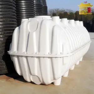 Familie Verwendet HDPE Bio Unterirdischen Drei Kammern PP Septic Tank für Severage Wasser Behandlung