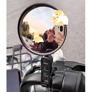 Electric vehicle rearview <b>mirror</b>, <b>small</b> round <b>mirror</b>, universal electric bicycle reversing <b>mirror</b>, wide-angle convex <b>mirror</b>, - Product Image 3