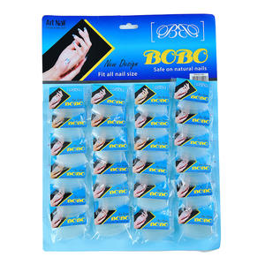 המפעל הסיטונאי שריון חדש אמנות טלאי 24 יח סלון ציפורניים מזויפות - Product Image 6