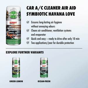 Nettoyant d'air ambiant pour voiture Airaid Symbiotic Havana Love 100ml, parfum tropical, traitement du système de climatisation, best-seller - Product Image 2