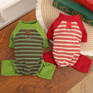 <span class=keywords><strong>ขา</strong></span>ยตรงจากโรงงาน เสื้อผ้า<span class=keywords><strong>สุนัข</strong></span>ลายพิมพ์ผ้าฝ้ายสำหรับฤดูหนาว ชุดหมาแบบคลาสสิก ชุดนอน<span class=keywords><strong>สุนัข</strong></span>แบบสี่<span class=keywords><strong>ขา</strong></span>สำหรับใส่ในบ้าน - Product Image 1