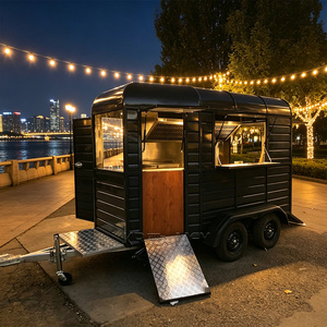 Premium Horse <b>Box</b> With Prep Area Display Window For Festivals And Mobile Dining Street Food Cart - Product Image 4