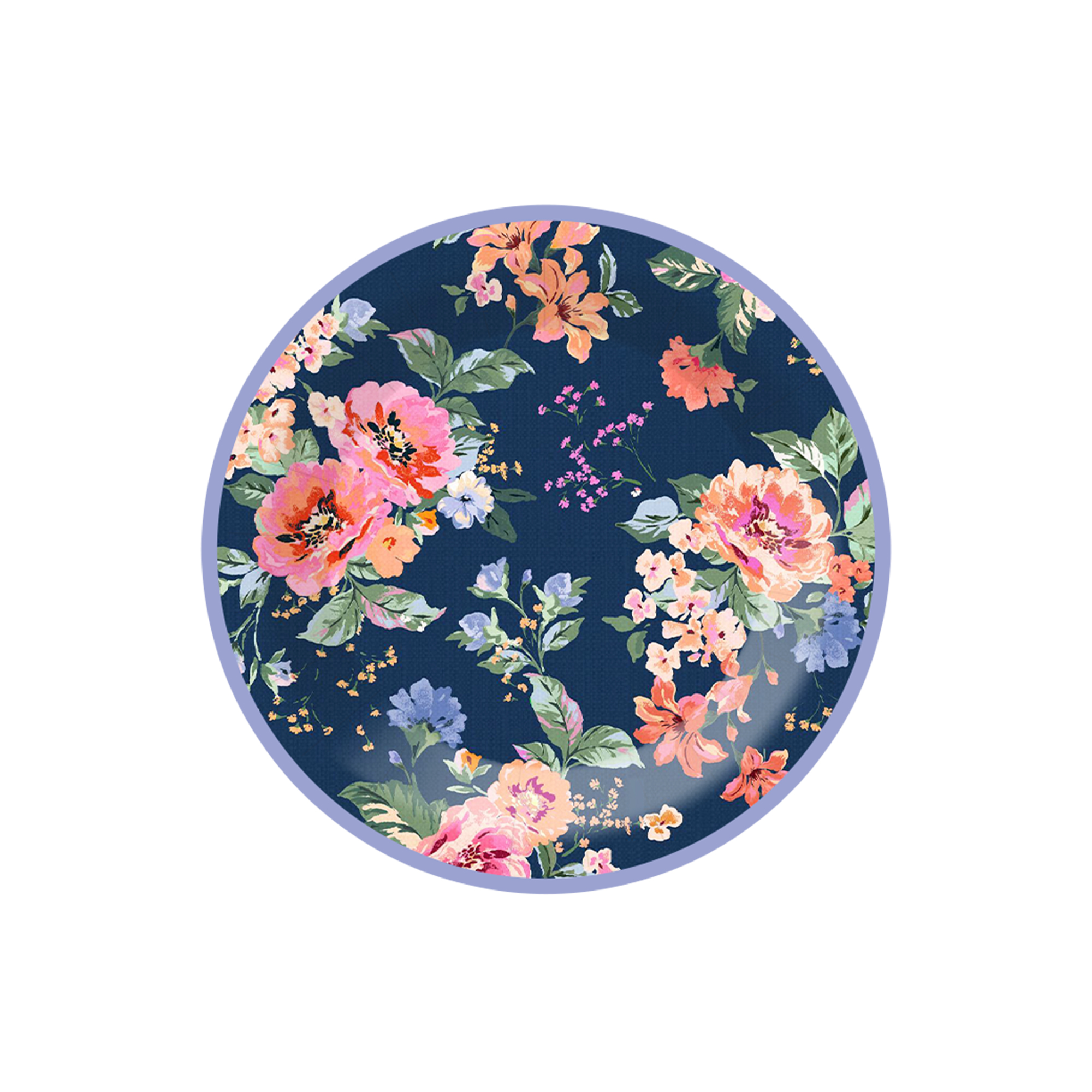 Plato de papel de 7 pulgadas * 8 unidades