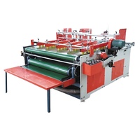 Machine semi-automatique de boîte de carton de bonne conception Gluer/presse collant de boîte