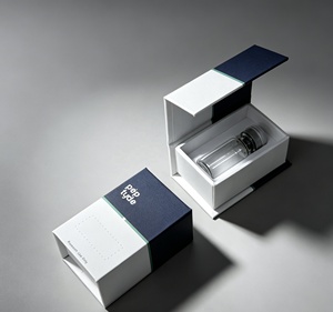 Caja Rígida Magnética Personalizada con Inserto de EVA Precortado a Prueba de Golpes para Viales de Vidrio de 3ml y 10ml para Péptidos, Caja de Empaque para Ampollas de Suero - Product Image 1