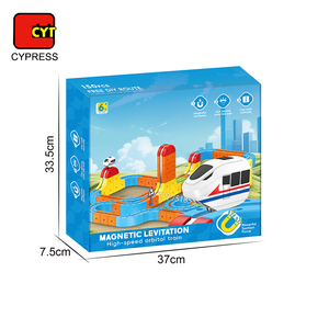 Set di <span class=keywords><strong>Pista</strong></span> Flessibile per Trenini ad Alta Velocità, Cubo Magico con Binari, Kit di Montaggio Fai-<span class=keywords><strong>da</strong></span>-Te per Bambini - Product Image 6