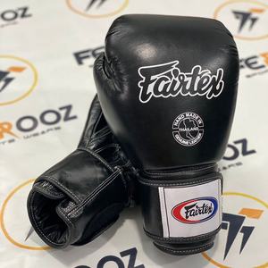 Gants de boxe Muay Thai Fairtex en cuir de vache véritable, camouflage, OEM, sangle réglable professionnelle, évacuation de l'humidité, protection UV - Product Image 3