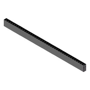Lustres linéaires en aluminium <span class=keywords><strong>noir</strong></span> de conception nouvelle, fabriqués en usine, suspendus à l'intérieur, pour table à manger, bureau, luminaires suspendus LED, <span class=keywords><strong>3</strong></span> ans - Product Image 1