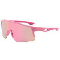Lunettes de soleil de sport personnalisées avec logo, protection UV400, monture PC, verres polarisés, pour activités de plein air, jeunes, enfants, cyclisme, course à pied