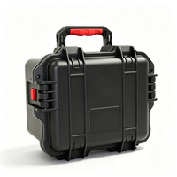 Boîtier en plastique robuste de 12 pouces, étanche à la poussière et à l'eau (IP67), résistant à l'abrasion, avec mousse de protection découpable, pour le rangement d'outils, compatible OEM.