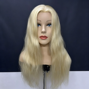Tête <span class=keywords><strong>d</strong></span>'entraînement pour <span class=keywords><strong>coiffure</strong></span> en cheveux humains Remy Grade 22 pouces - Product Image 1