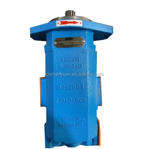 Hydraulic Steering Pump 803004109 P7600 P7600-4-F80N0367 L / P124-G16  P124 for Wheel Loader ZL50G Hydraulic Gear Pump