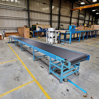 Système de bande transporteuse en plastique, bande transporteuse industrielle, hauteur réglable, poids léger, durable, pour la logistique d'usine