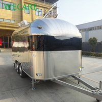 Wecare Foodtruck Cuisine mobile Rue Food Truck Remorques entièrement équipées