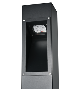 Уличный светодиодный боллард-светильник 10 Вт IP65, квадратный, алюминиевый, 220 В, для ландшафтного дизайна и газонов, производитель Чжэцзян, гарантия 5 лет, 360° - Product Image 3