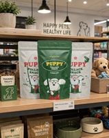 Sachet Doypack Personnalisé Anti-Odeur Imprimé, Qualité Alimentaire, pour Aliments pour Animaux, avec Fermeture Zip Refermable, pour Biscuits, Café, Snacks, Chewing-gum