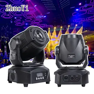 ZY Professional palco festa Mini DJ luz DMX gobo 90w levou spot movendo cabeça luz