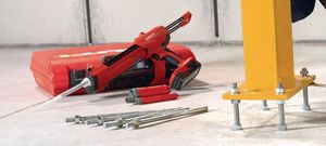 Tige d'ancrage HILTI HIT-Z en acier au carbone zingué pour chevilles hybrides injectables pour béton, boulon d'ancrage chimique M8-M20 - Product Image 5