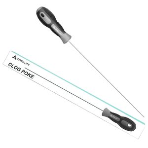 Outil de nettoyage de buse d'imprimante 3D Creality Clog Poke, aiguille de 1,5 mm pour filament de 1,75 mm, en acier inoxydable - Product Image 1
