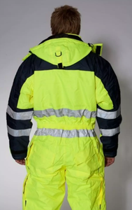 Hi Vis Winter Safety Workwear Long Sleeve Dust-Proof Breathable Water Resistant CE Certified Anti-Bacterial Construction - Product Image 5