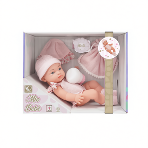 Mic Bebe Baby <b>Doll</b> 40 Cm With Accessories For Kids Play - Product Image 2