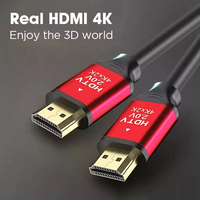 Cable HDMI 2.0 a VGA Chapado en Oro de 24K de Xput Wholesale, Cable de Audio y Video de Alta Velocidad 4K60Hz 3D HD para Pantalla de Proyección HDTV