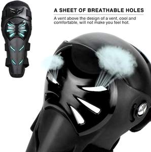 Protector de rodilleras y coderas profesional personalizado para moto, 4 unidades - Product Image 5