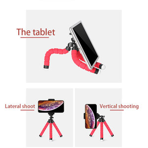 Kitway Flexible Octopus <span class=keywords><strong>Mini</strong></span> trípode Soporte para teléfono Selfie Dispositivo con soporte de escritorio Conveniente y práctico - Product Image 4