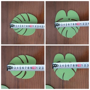 Thiết Kế Mới 3D In Monstera Coaster Nhà Máy Trang Trí Với Được Xây Dựng Trong Coaster Lá Nhà Máy Hiện Đại Trang Trí Nội Thất - Product Image 5