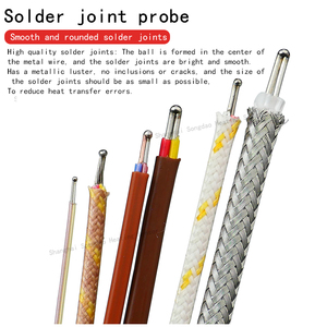 เทอร์โมคัปเปิลแบบเชื่อมชนิด K รุ่น TT-K-30 สายวัดอุณหภูมิพร้อมขั้วต่อ - Product Image 5