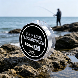 <span class=keywords><strong>Fil</strong></span> <span class=keywords><strong>de</strong></span> pêche en fluorocarbone PVDF 100% transparent <span class=keywords><strong>de</strong></span> qualité supérieure, ligne <span class=keywords><strong>de</strong></span> pêche coulante lisse personnalisable OEM ODM, <span class=keywords><strong>fil</strong></span> <span class=keywords><strong>de</strong></span> bas <span class=keywords><strong>de</strong></span> ligne durable - Product Image 3