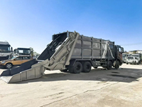 Camion compacteur à ordures de 38 mètres cubes à haute efficacité, fourni directement par l'usine chinoise, avec une grande benne surélevée