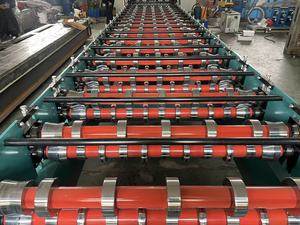 Glazed <strong>Tiles</strong> Roll Forming <strong>Machine</strong> Galvanized Steel Roofing Sheet Press <strong>Colored</strong> Steel Roll Forming <strong>Machine</strong> - Product Image 4
